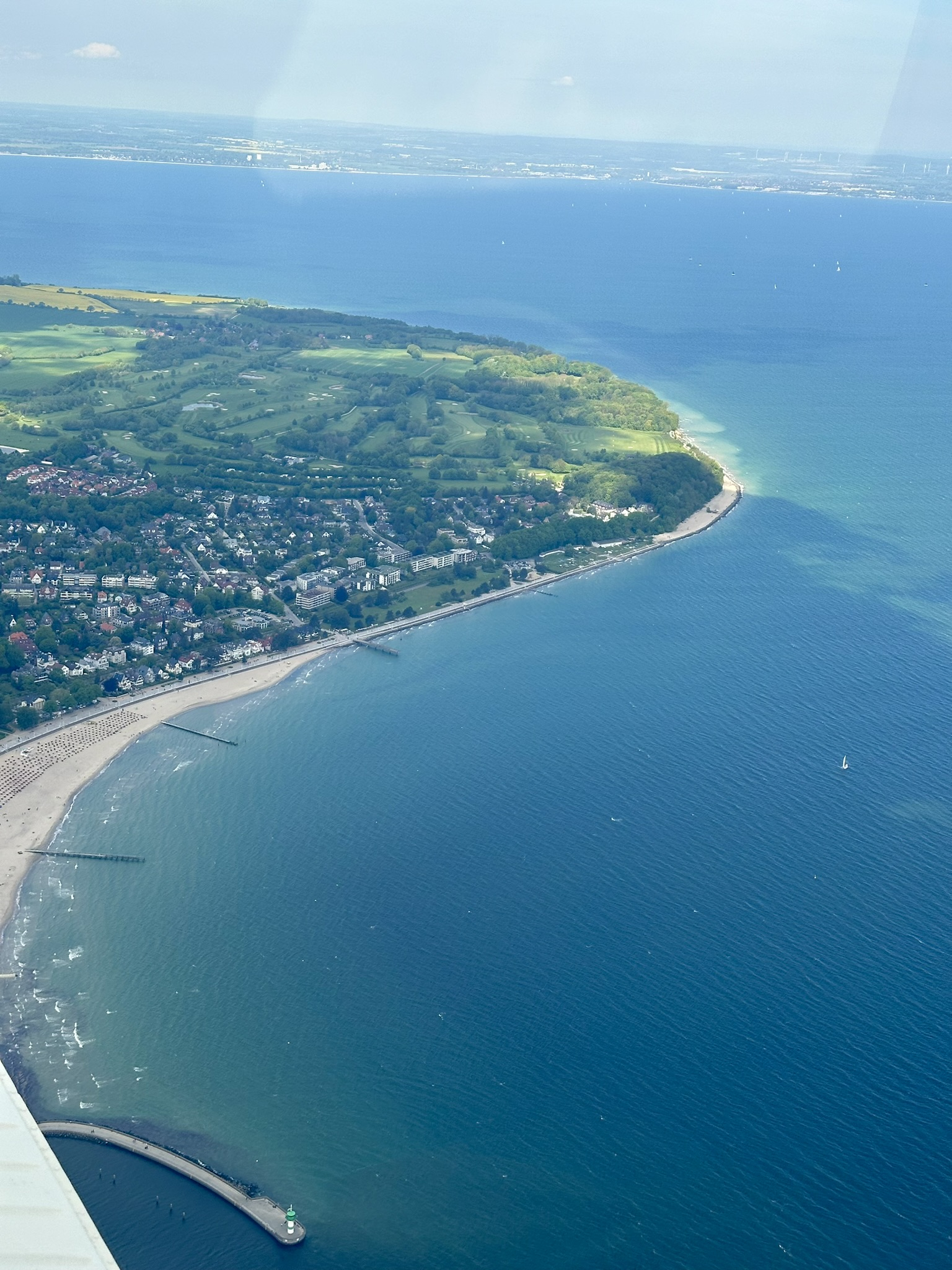 Pension Strandhaus | Ostsee Flugdienst Ausblick 02